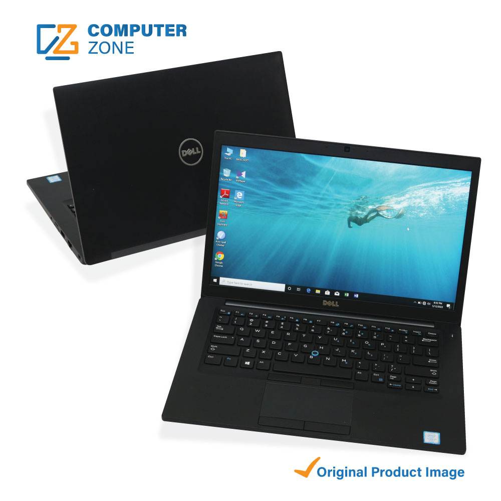 Dell Latitude 7480, 7th Gen Core i5 Processor, 8GB RAM, 256GB SSD, 14″ FHD Display