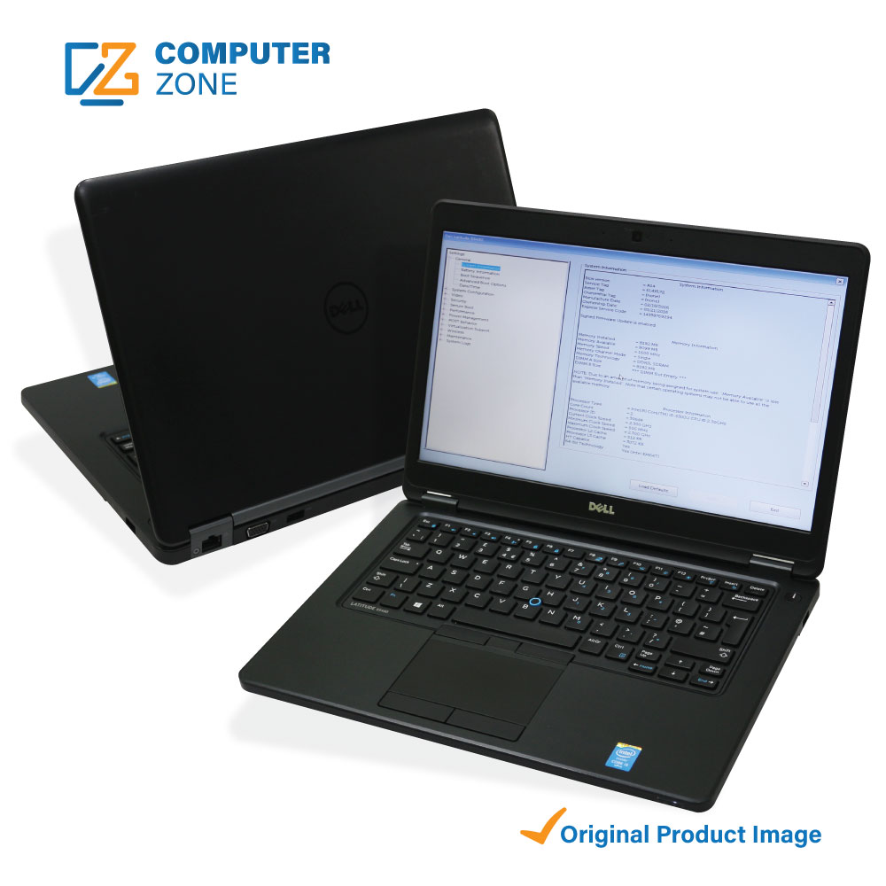 Dell Latitude E5450, 5th Gen Core i5 Processor, 8GB RAM, 128GB SSD, 14″ FHD Display