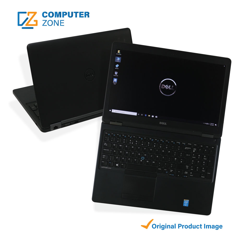 Dell Latitude E5550, 5th Gen Core i7 Processor, 8GB RAM, 256GB SSD, 15.6″ FHD Display