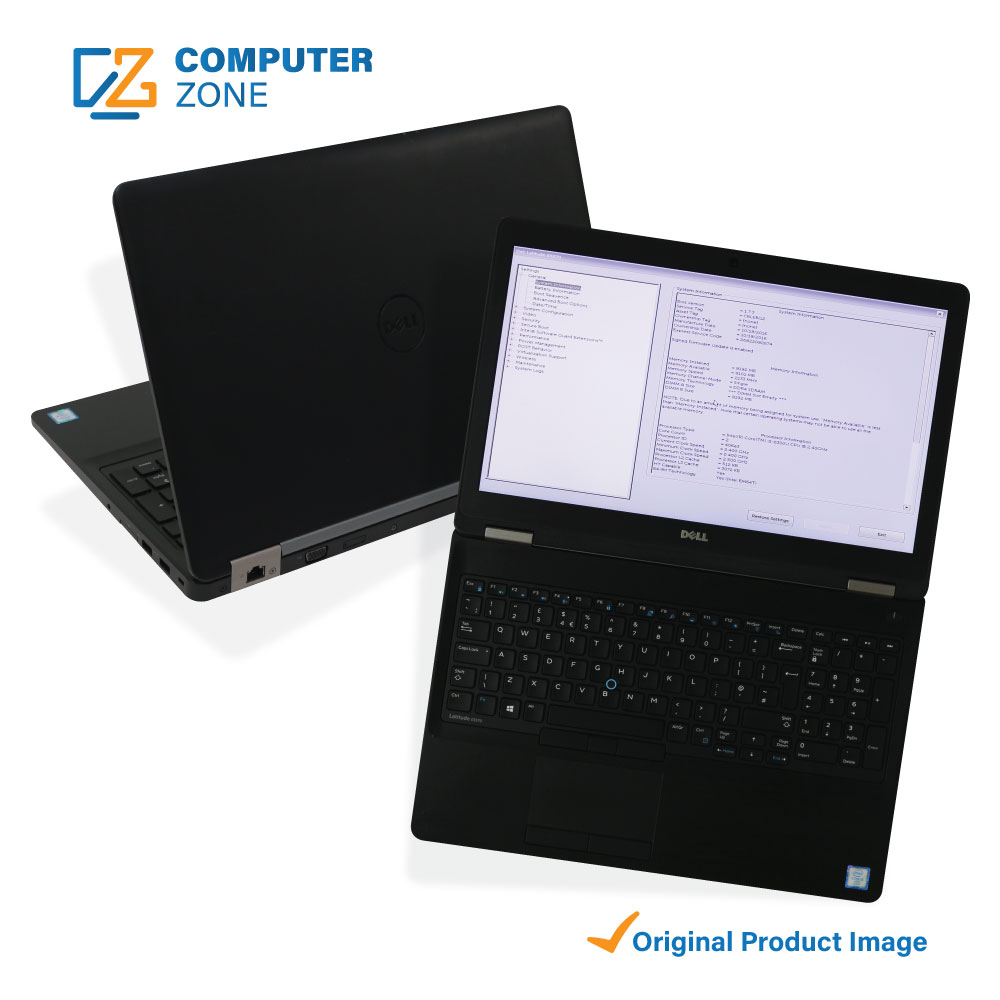Dell Latitude E5570, 6th Gen Core i5 Processor, 8GB RAM, 256GB SSD, 15.6″ FHD Display