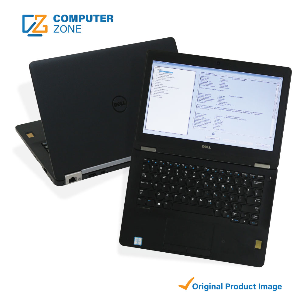 Dell Latitude E7270, 6th Gen Core i5 Processor, 8GB RAM, 256GB SSD, 12.5″ Display Touch