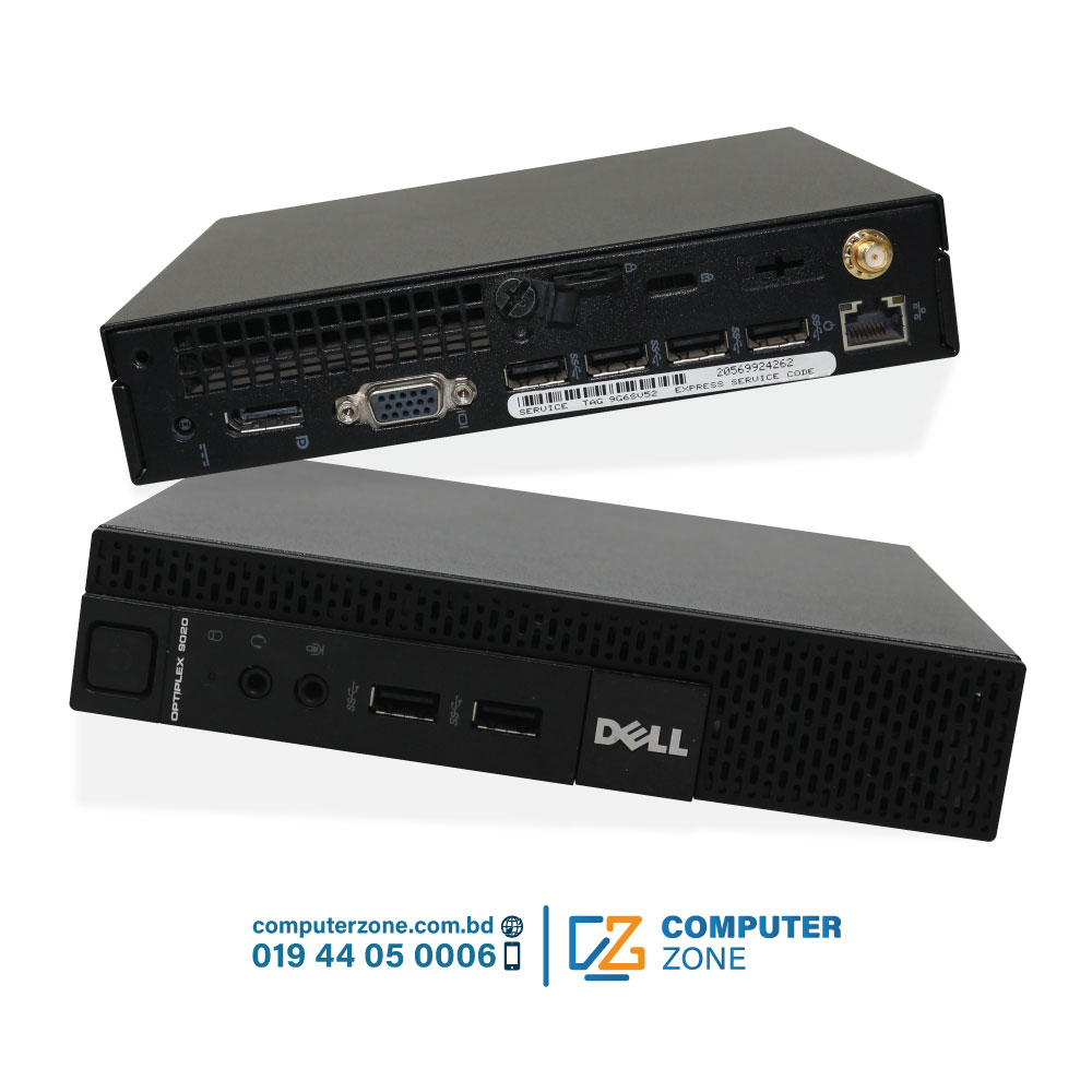 Dell OptiPlex 9020 Micro Desktop, 4th Gen Core i3 Processor, 8GB RAM, 128GB SSD