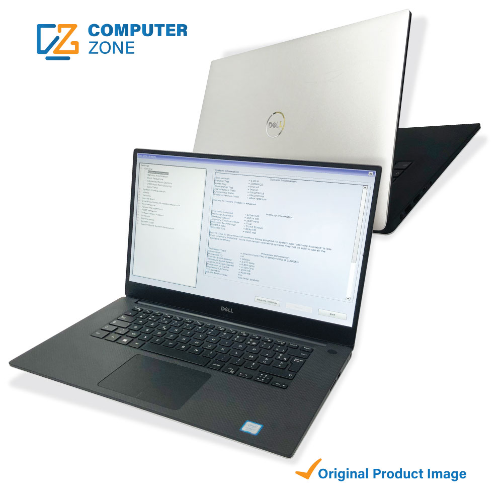 Dell XPS 9570, Intel Core i7 8th Gen, RAM 16GB DDR4, 4GB GDDR5, 512GB SSD Storage, 15.6" FHD Display