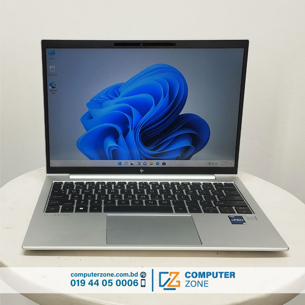 HP EliteBook 830 G9, 12th Gen Core i5 Processor, 8GB RAM, 512GB SSD, 13.3 Inch WUXGA Display