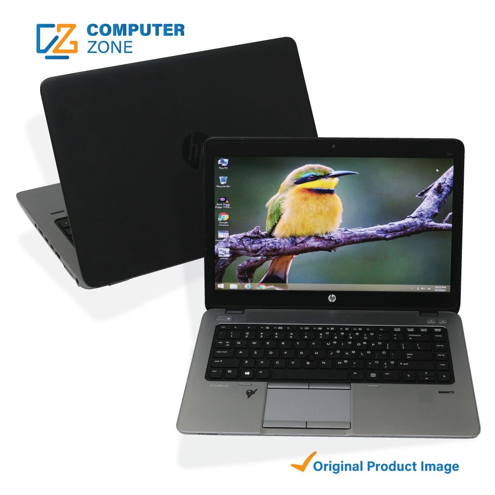 HP EliteBook 840 G1, 4th Gen Core i5 Processor, 8GB RAM, 128GB SSD, 14″ Display