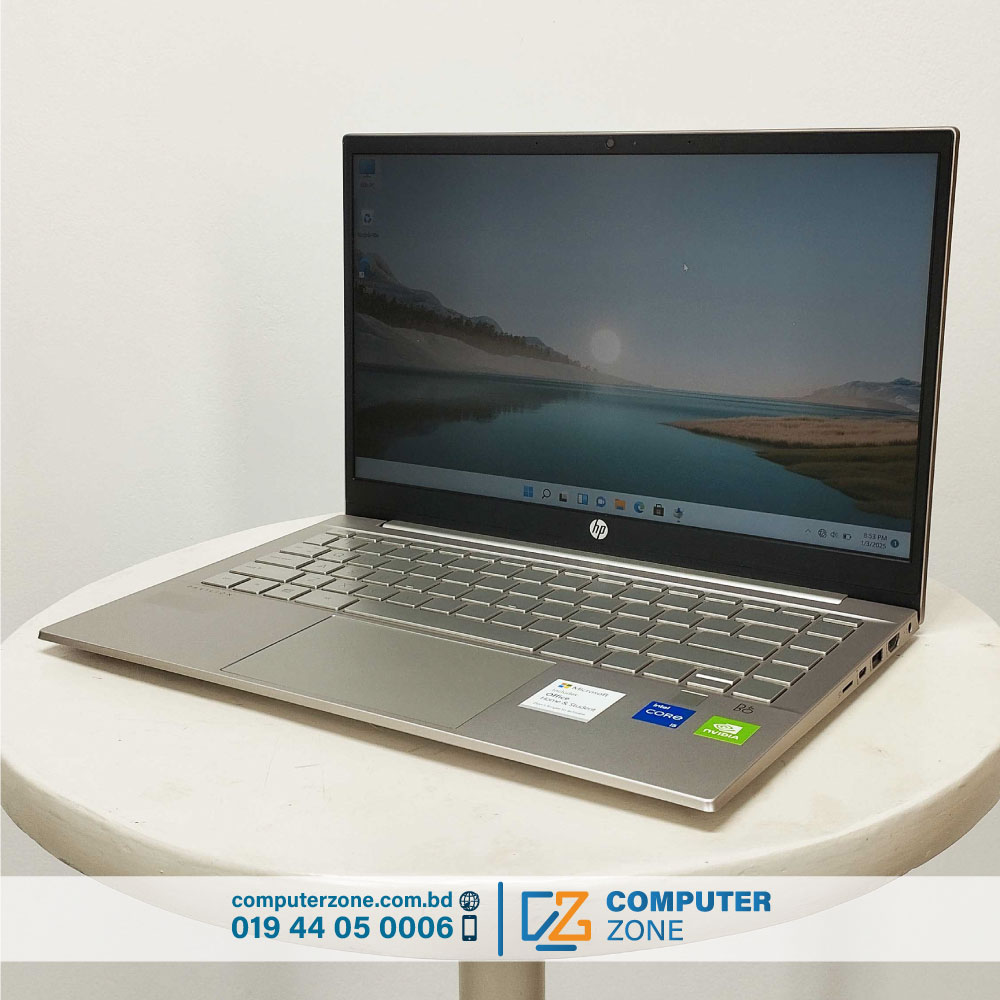 HP Pavilion 14 Dv20072TX, 11th Gen Core i5 Processor, 16GB RAM, 512GB SSD, NVIDIA GeForce MX450 2 GB, 14 Inch FHD Display