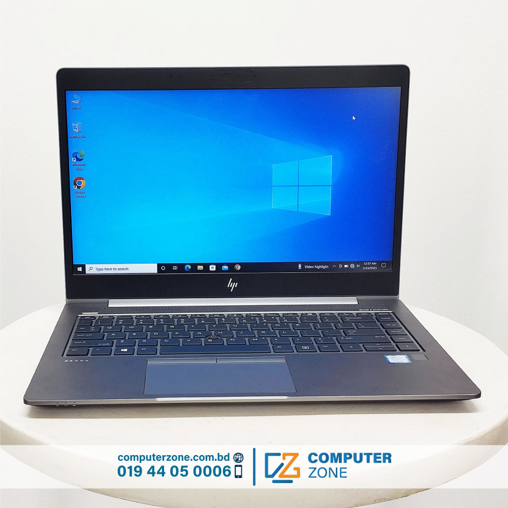 HP ZBook 14u G6, 8th Gen Core i7 Processor, 16GB RAM, 512GB SSD, GPU 4GB, 14 Inch FHD Display