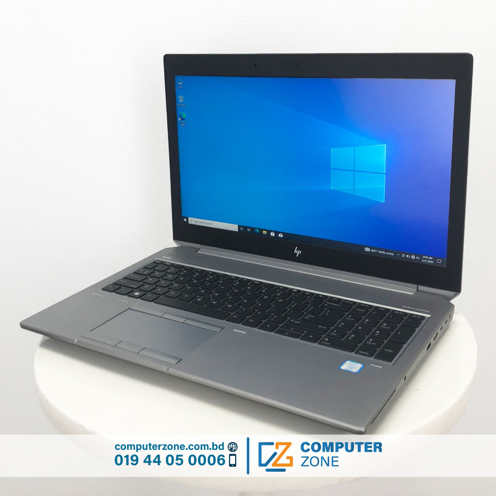 HP ZBook 15 G6, 9th Gen Core i7 Processor, 16GB Ram, 512GB SSD, T1000 GDDR5 4GB, 15.6″ FHD Display