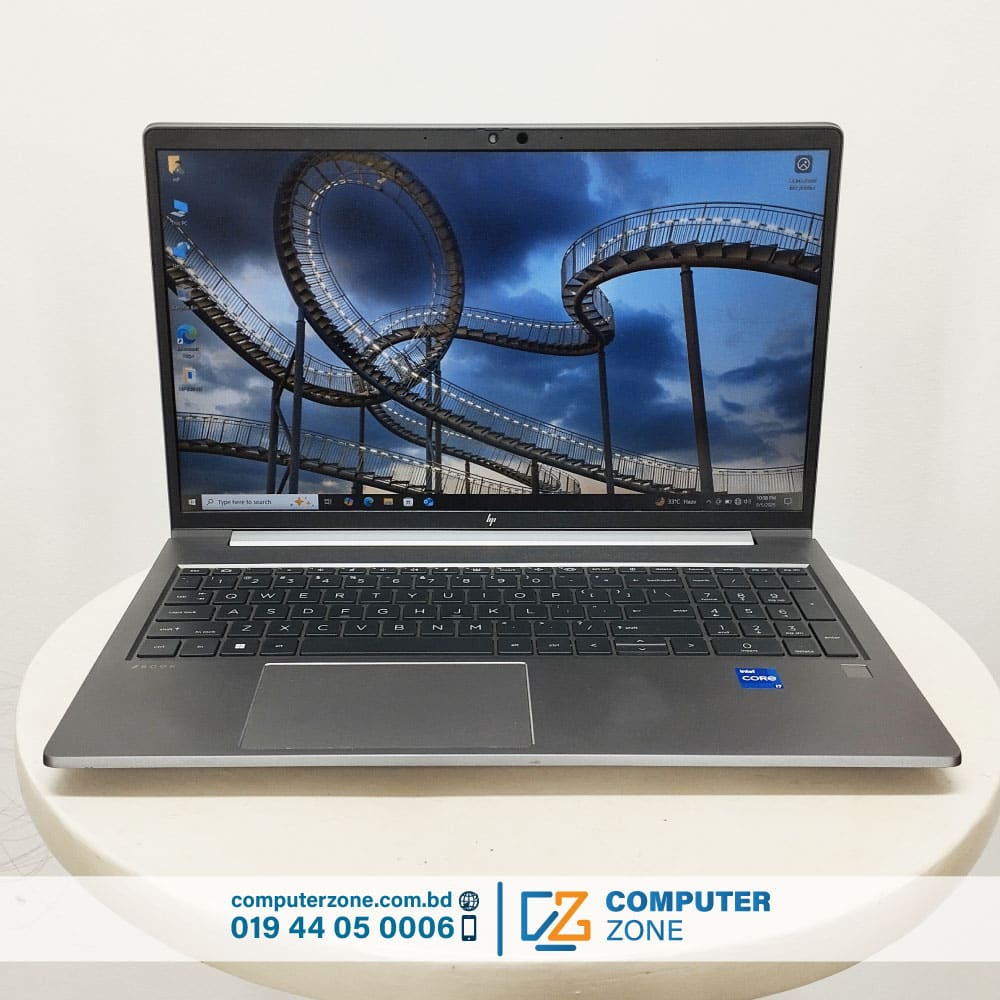 HP ZBook Power G9, 12th Gen Core i7 Processor, 32GB DDR4 RAM, 512GB SSD Storage, NVIDIA QUADRO T500 8GB GDDR6, 15.6 Inch FHD Display