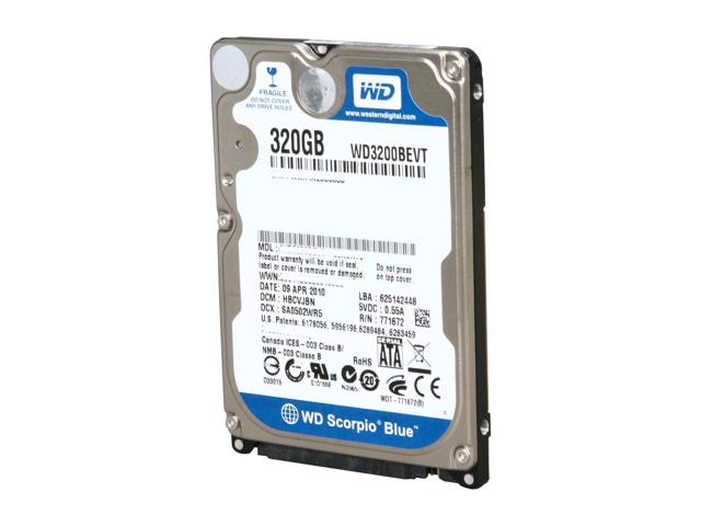 Laptop HDD 320GB 2.5" Internal (Bulk)