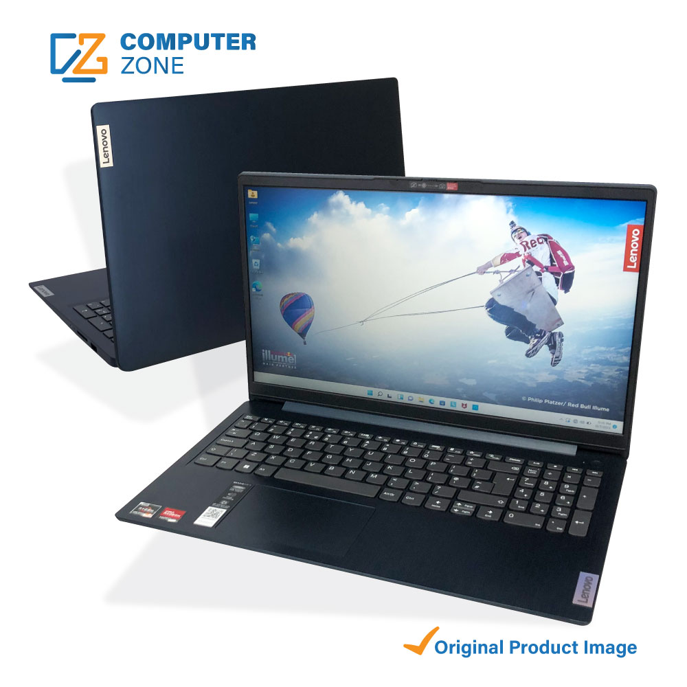 Lenovo IdeaPad 3 15ABA7, AMD Ryzen 3 5425U Processor, 8GB RAM, 256GB SSD, 15.6″ FHD Display