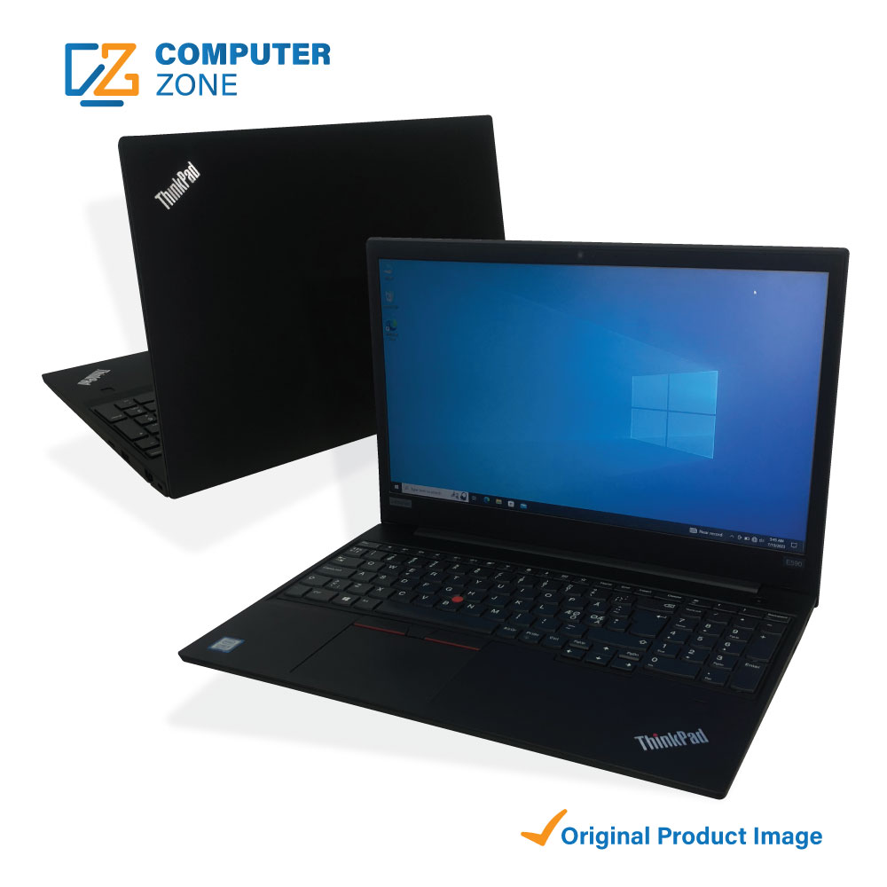 Lenovo ThinkPad E590, 8th Gen Core i5, 8GB DDR4 RAM, 256GB SSD, 15.6“ FHD Display