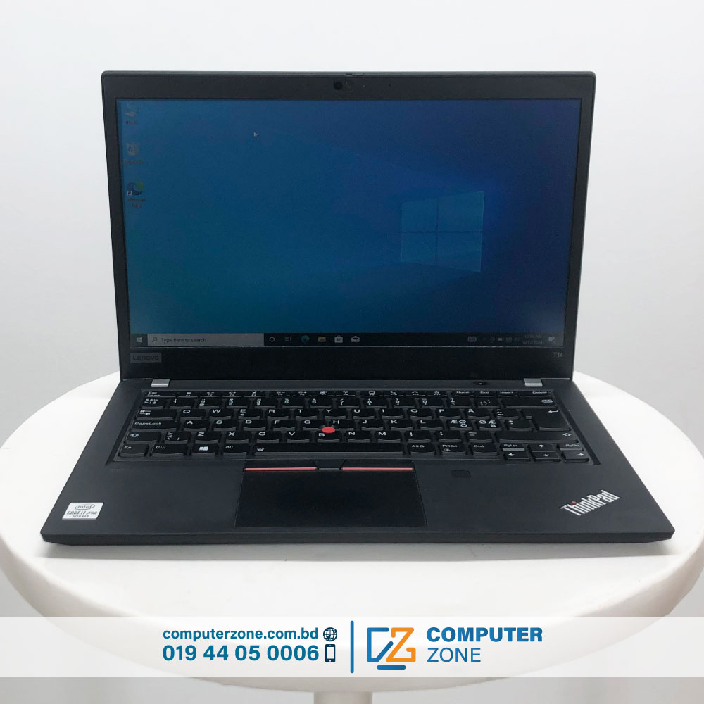 Lenovo ThinkPad T14 Gen 1, AMD Ryzen™ 5 PRO 4650U Processor, 16GB DDR4 RAM, 256GB SSD Storage, 14 Inch FHD Display
