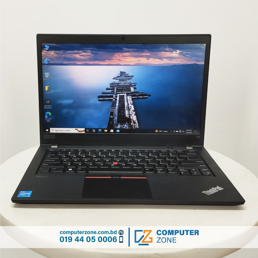 Lenovo ThinkPad T14 Gen 2 (AMD), Ryzen™ 5 PRO 5650U Processor, 8GB DDR4 RAM, 512GB SSD Storage, 14 Inch FHD Display