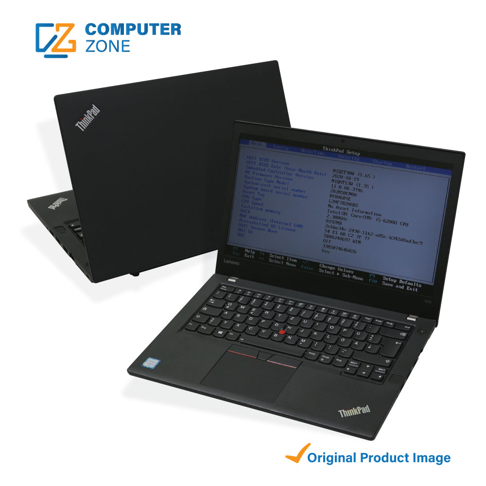 Lenovo ThinkPad T470, 7th Gen Core i7 Processor, 8GB RAM, 256GB SSD, 14” FHD Display