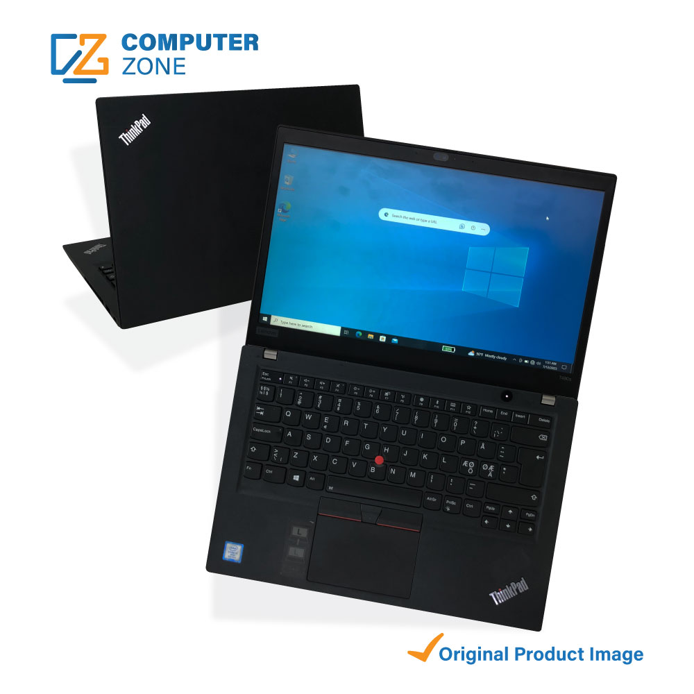 Lenovo ThinkPad T490s, 8th Gen Core i5, 8GB DDR4 RAM, 256GB SSD, 14“ FHD Display