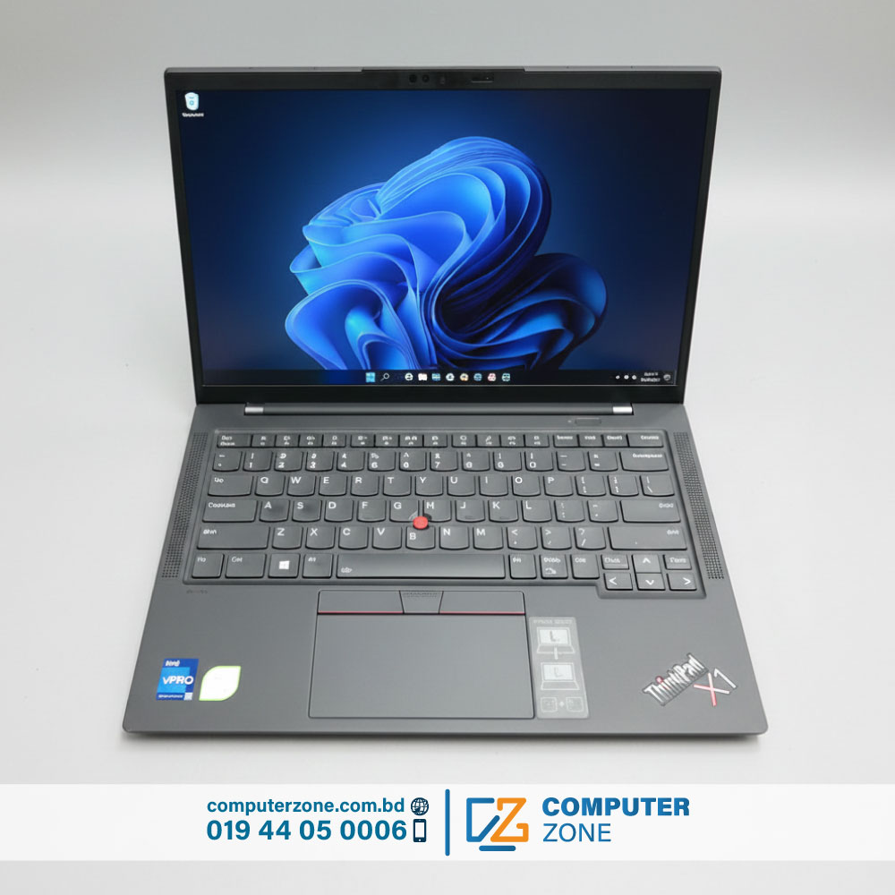 Lenovo ThinkPad X1 Carbon Gen 11, 13th Gen Core i5 Processor, 16GB DDR5 RAM, 512GB SSD Storage, 14 Inch FHD Display
