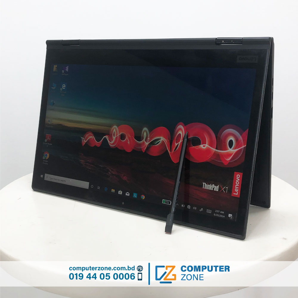 Lenovo ThinkPad X1 Yoga, 8th Gen Core i7 Processor, 16GB DDR4 RAM, 256GB SSD Storage, 14 Inch FHD Display