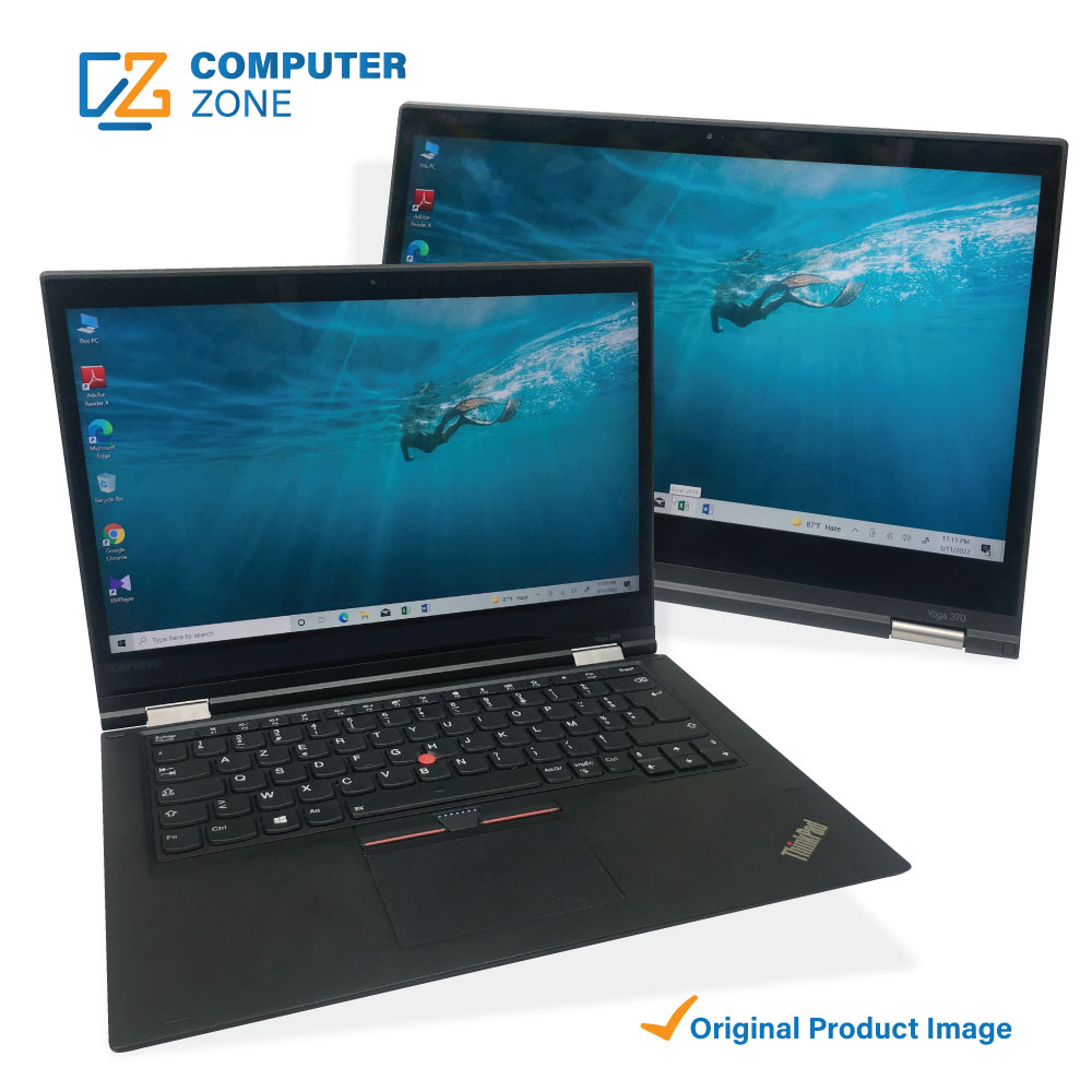 Lenovo ThinkPad Yoga 370 7th Gen Core i7 Processor, 8GB RAM, 256GB SSD, 13.3" FHD Touch Display